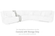 Top Tier Reclining Sectional with Chaise - Dow Furniture (ME)