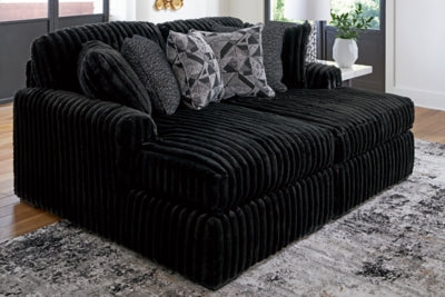 Midnight-Madness Super Chaise - Dow Furniture (ME)