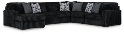 Midnight-Madness Sectional with Chaise - Dow Furniture (ME)
