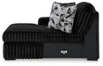 Midnight-Madness Sectional with Chaise - Dow Furniture (ME)
