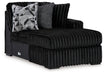 Midnight-Madness Sectional with Chaise - Dow Furniture (ME)