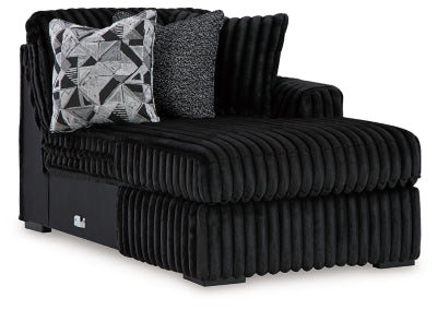 Midnight-Madness Sectional with Chaise - Dow Furniture (ME)