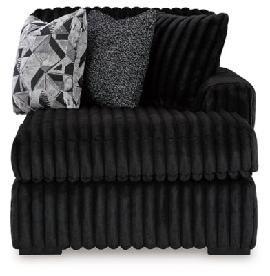 Midnight-Madness Sectional with Chaise - Dow Furniture (ME)