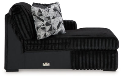 Midnight-Madness Sectional with Chaise - Dow Furniture (ME)