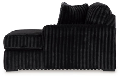 Midnight-Madness Sectional with Chaise - Dow Furniture (ME)