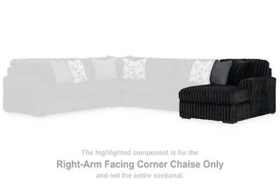 Midnight-Madness Sectional with Chaise - Dow Furniture (ME)