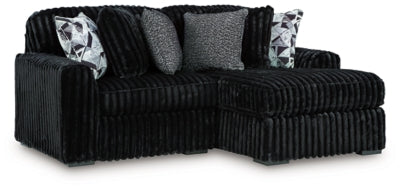Midnight-Madness Sectional with Chaise - Dow Furniture (ME)
