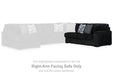 Midnight-Madness Sectional with Chaise - Dow Furniture (ME)