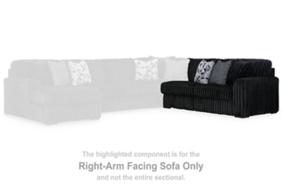 Midnight-Madness Sectional with Chaise - Dow Furniture (ME)