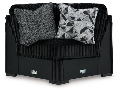 Midnight-Madness Sectional with Chaise - Dow Furniture (ME)