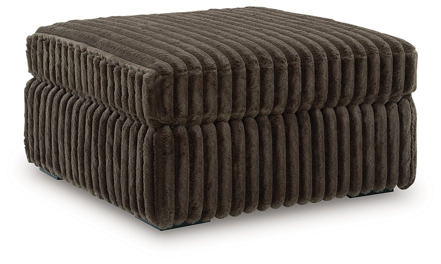 Midnight-Madness Oversized Accent Ottoman - Dow Furniture (ME)