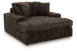 Midnight-Madness Oversized Chaise - Dow Furniture (ME)