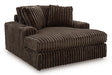 Midnight-Madness Oversized Chaise - Dow Furniture (ME)