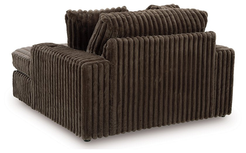 Midnight-Madness Oversized Chaise - Dow Furniture (ME)