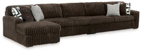 Midnight-Madness Sectional with Chaise - Dow Furniture (ME)