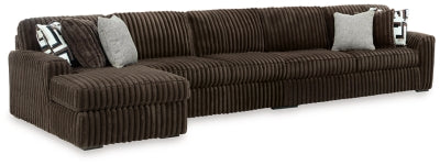 Midnight-Madness Sectional with Chaise - Dow Furniture (ME)