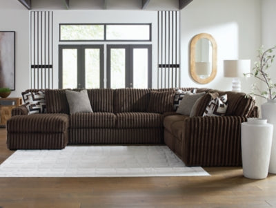 Midnight-Madness Sectional with Chaise - Dow Furniture (ME)