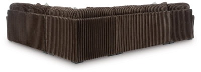 Midnight-Madness Sectional with Chaise - Dow Furniture (ME)