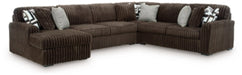Midnight-Madness Sectional with Chaise - Dow Furniture (ME)