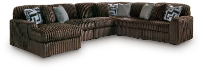 Midnight-Madness Sectional with Chaise - Dow Furniture (ME)