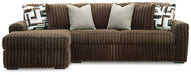 Midnight-Madness Sectional Sofa with Chaise - Dow Furniture (ME)
