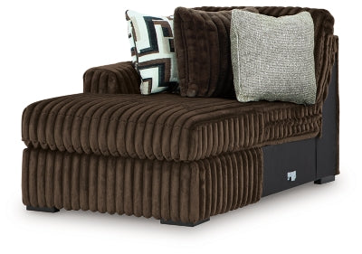 Midnight-Madness Sectional with Chaise - Dow Furniture (ME)