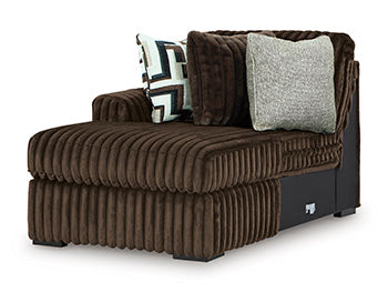 Midnight-Madness Sectional with Chaise - Dow Furniture (ME)