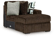 Midnight-Madness Sectional with Chaise - Dow Furniture (ME)