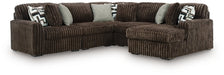 Midnight-Madness Sectional with Chaise - Dow Furniture (ME)