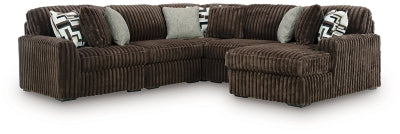 Midnight-Madness Sectional with Chaise - Dow Furniture (ME)