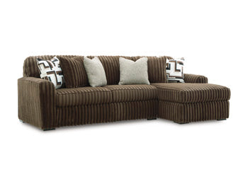 Midnight-Madness Sectional Sofa with Chaise - Dow Furniture (ME)
