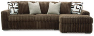 Midnight-Madness Sectional Sofa with Chaise - Dow Furniture (ME)