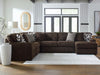 Midnight-Madness Sectional with Chaise - Dow Furniture (ME)