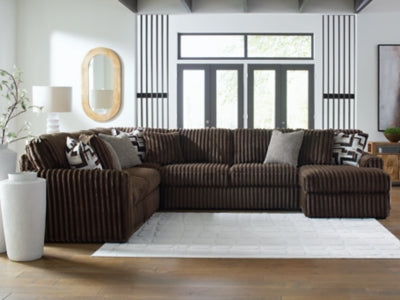 Midnight-Madness Sectional with Chaise - Dow Furniture (ME)