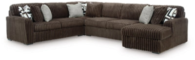 Midnight-Madness Sectional with Chaise - Dow Furniture (ME)