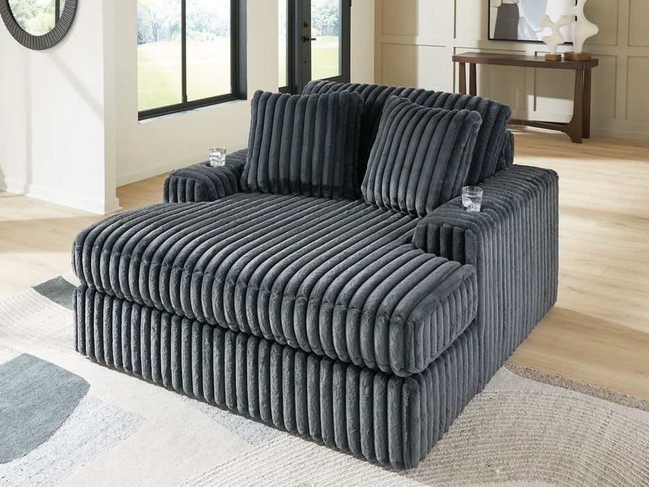 Midnight-Madness Oversized Chaise - Dow Furniture (ME)