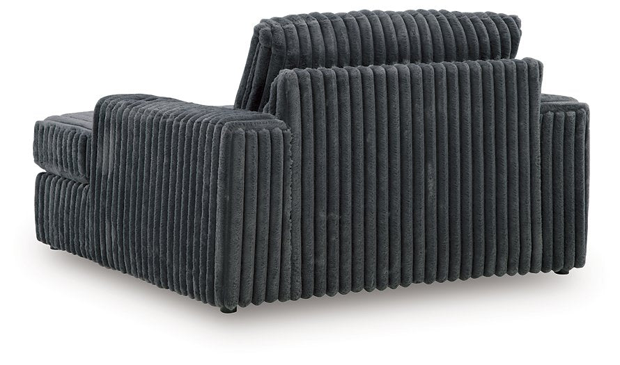 Midnight-Madness Oversized Chaise - Dow Furniture (ME)