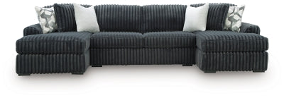 Midnight-Madness Sectional with Chaise - Dow Furniture (ME)