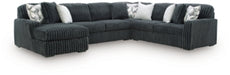 Midnight-Madness Sectional with Chaise - Dow Furniture (ME)