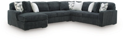 Midnight-Madness Sectional with Chaise - Dow Furniture (ME)