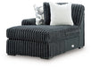 Midnight-Madness Sectional with Chaise - Dow Furniture (ME)