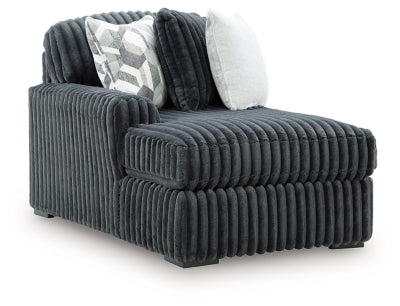 Midnight-Madness Sectional with Chaise - Dow Furniture (ME)