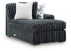 Midnight-Madness Sectional with Chaise - Dow Furniture (ME)