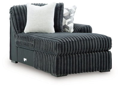 Midnight-Madness Sectional with Chaise - Dow Furniture (ME)