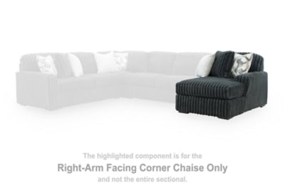 Midnight-Madness Sectional with Chaise - Dow Furniture (ME)