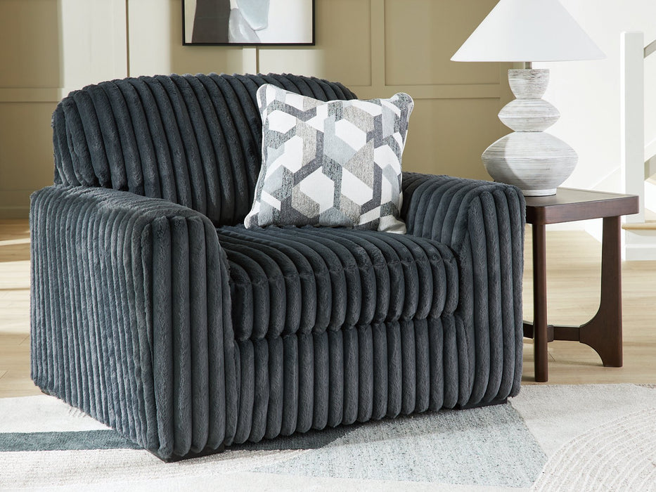 Midnight-Madness Oversized Chair - Dow Furniture (ME)