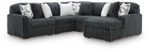 Midnight-Madness Sectional with Chaise - Dow Furniture (ME)