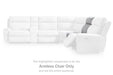 Social Pointe Reclining Sectional with Storage Consoles - Dow Furniture (ME)