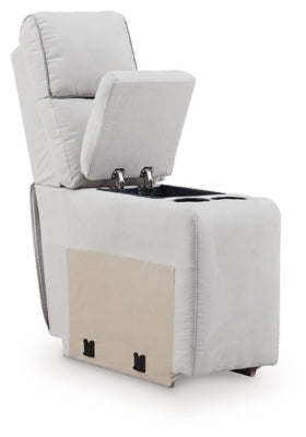 Social Pointe Reclining Sectional with Storage Consoles - Dow Furniture (ME)