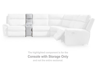 Social Pointe Reclining Sectional with Storage Consoles - Dow Furniture (ME)